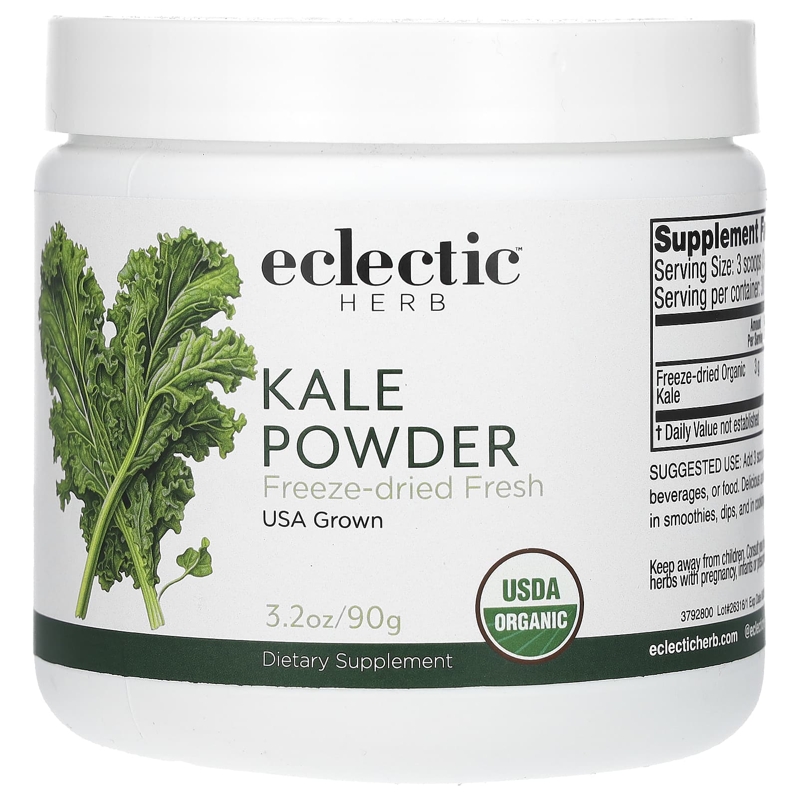 Kale Powder, 3.2 oz (90 g)