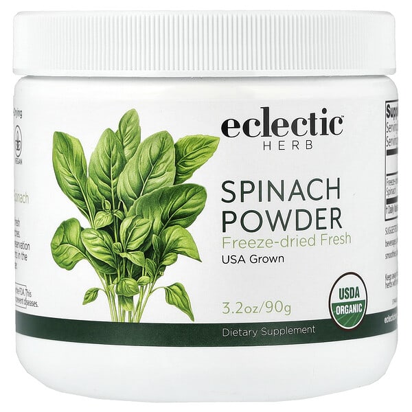 Eclectic Herb, Spinach Powder, 3.2 oz (90 g)