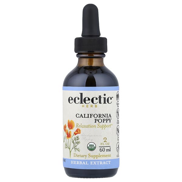 Eclectic Herb, 캘리포니아 포피 추출물, 60ml(2fl oz)