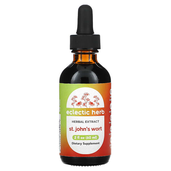 Eclectic Institute, セントジョンズワート、 2 fl oz (60 ml)