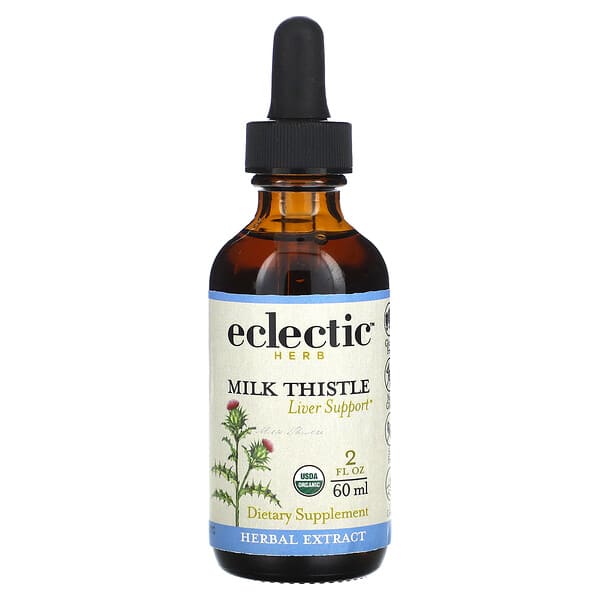 Eclectic Institute, Herb, Milk Thistle Extract, 2 fl oz (60 ml)