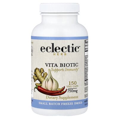 Eclectic Herb, Lyophilized, Vita Biotic, 150 Vegetarian Capsules