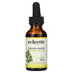 Eclectic Institute, Kids Herbal Glycerite, Lemon Balm, 1 fl oz (30 ml)