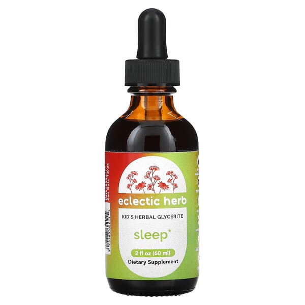 Eclectic Institute‏, Kids Herbs, Sleep, 2 fl oz (60 ml)