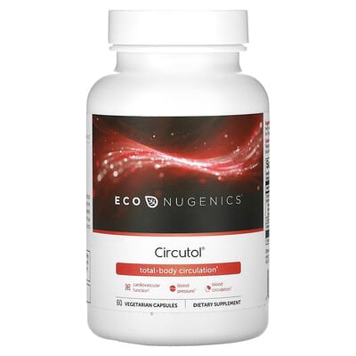 Econugenics, Circutol, 60 Vegetarian Capsules