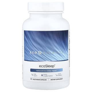 Econugenics, ecoSleep，修复性睡眠支持，60 粒素食胶囊