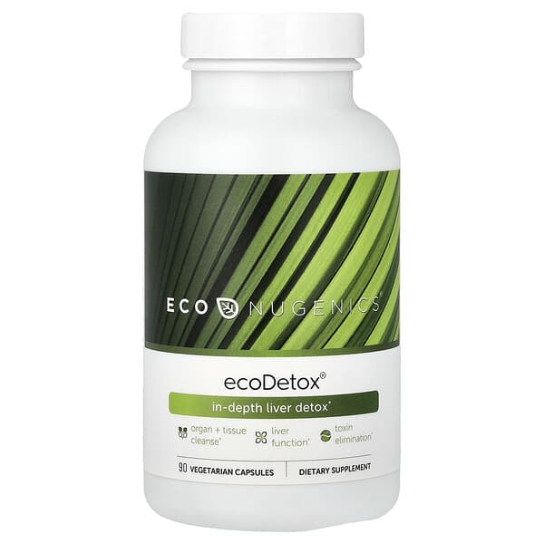 Econugenics, EcoDetox, 베지 캡슐 90정