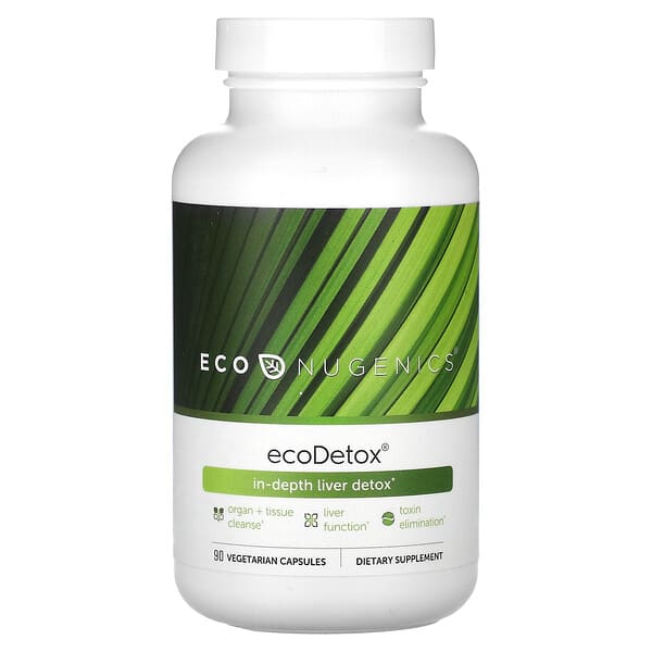 EcoDetox, 90 Vegetarian Capsules