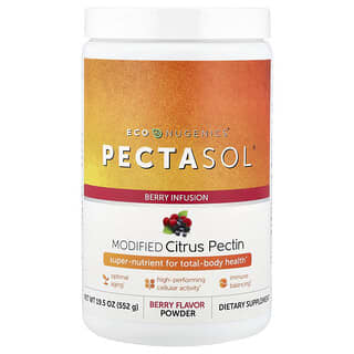 Econugenics, Pectina cítrica modificada PectaSol®, Infusión de bayas, 552 g (19,5 oz)