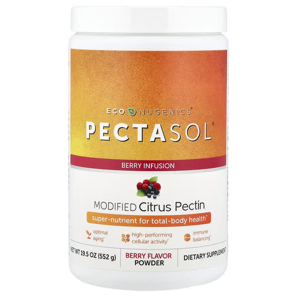 EcoNugenics PectaSol® Modified Citrus Pectin, Berry Infusion, 19.5 oz (552 g)