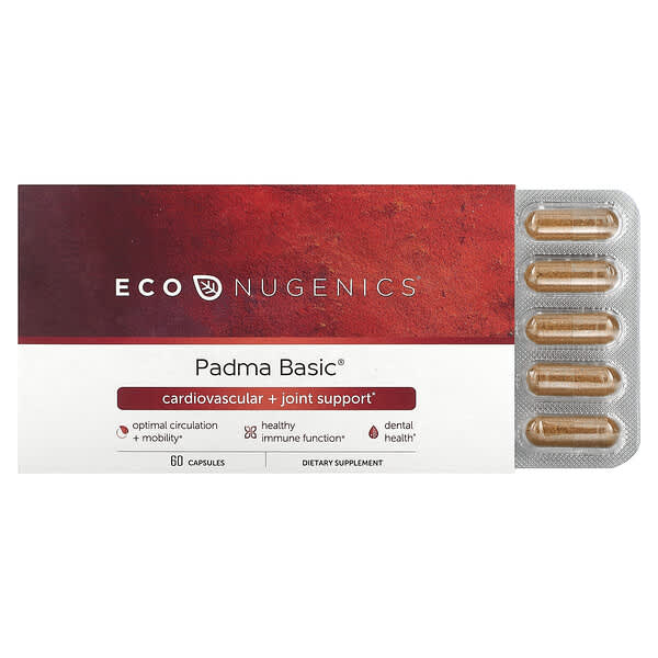 EcoNugenics Padma Basic, 60 Capsules