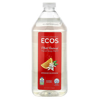 Ecos‏, Hand Soap Refill, Orange Blossom, 32 fl oz (946 ml)