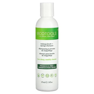 EcoTools, Makeup Brush  Plus Sponge Shampoo, 6 fl oz (177 ml)
