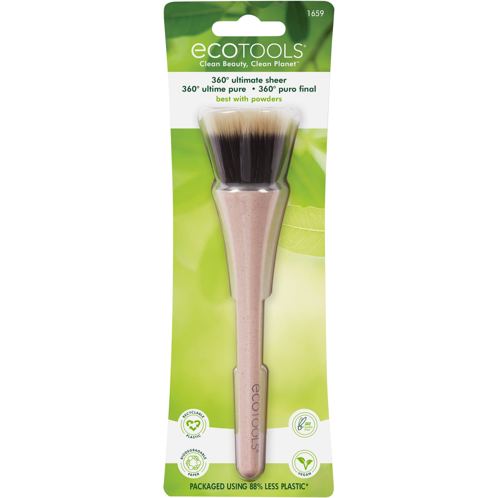 EcoTools, 360° Ultimate Sheer Brush, 1 Brush