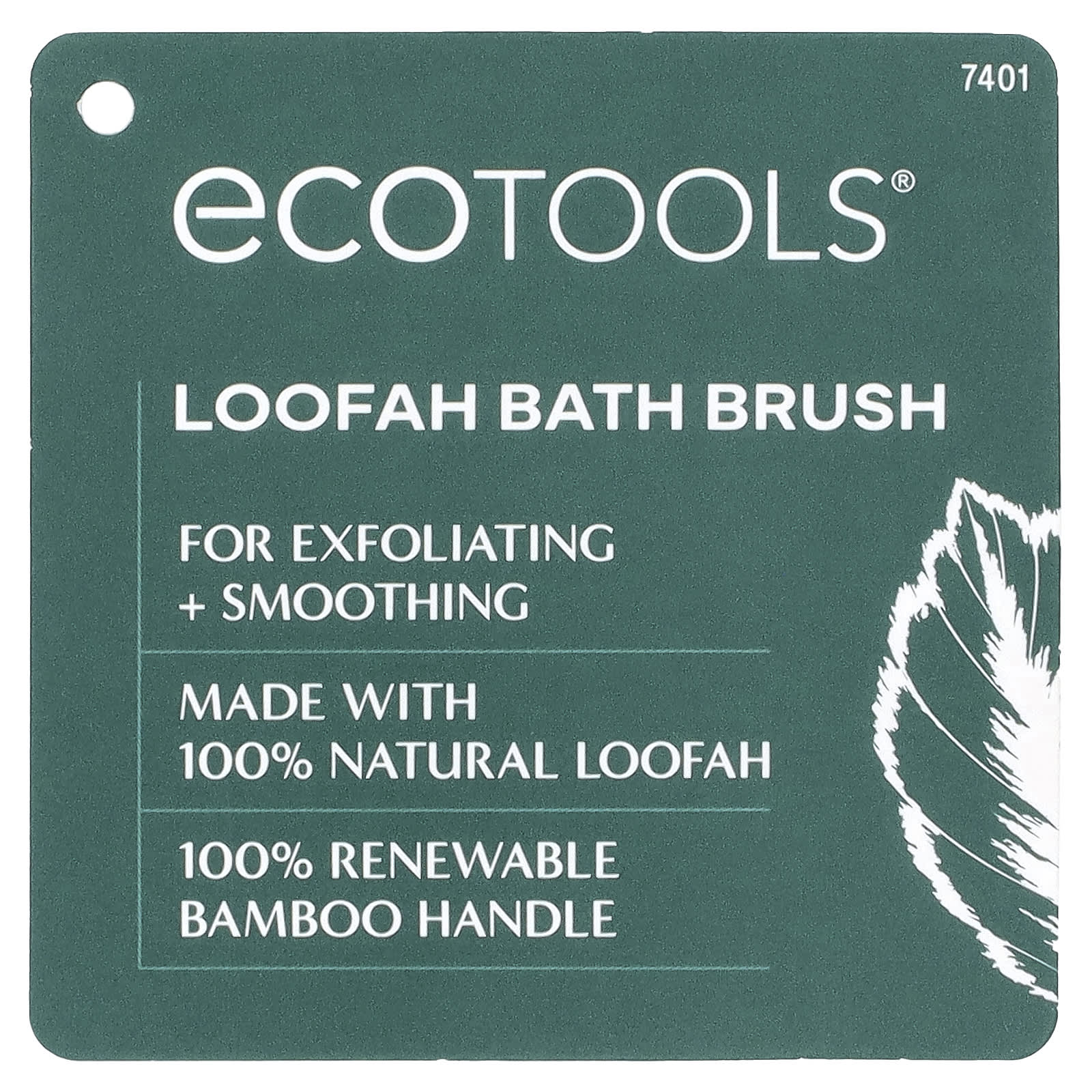 EcoTools, Loofah Bath Brush, 1 Brush