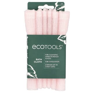 EcoTools, Bath Cloth, Badetuch, pink, 1 Stück