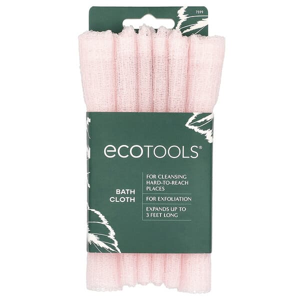 EcoTools, Toalha de Banho, Rosa, 1 Unidade