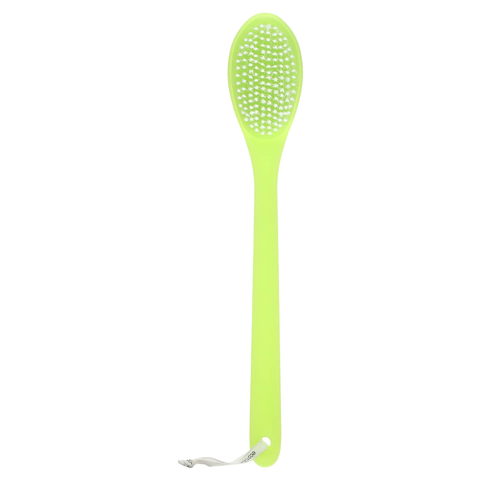 EcoTools Buff + Polish Badebürste – Langer Griff, Doppelseitig, Aus Recyceltem Kunststoff, Tierversuchsfrei