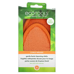 EcoTools, 温和洁面布，含柑橘，2 片