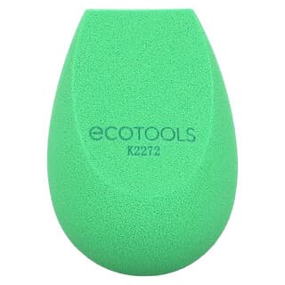 EcoTools, Bioblender, компостируемая губка для макияжа и натуральные настои, зеленый, 1 спонж
