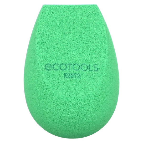 EcoTools‏, Bioblender, ספוג איפור מתכלה + חליטות טבעיות, ירוק, 1 ספוגית