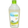 Líquido lavaplatos natural, esencia de limón y aloe vera, 32 fl oz (946 ml)