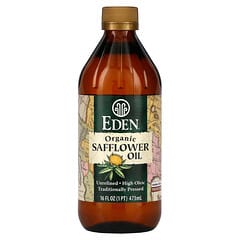 Eden Foods, Органічна сафлорова олія, нерафінована, 16 рідких унцій (473 мл)