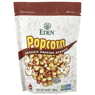 Eden Foods, Popcorn, Organic Popping Kernels, 20 oz (566 g)