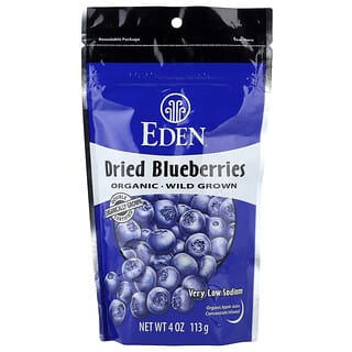 Eden Foods, Organic, Dried Blueberries, 4 oz (113 g)