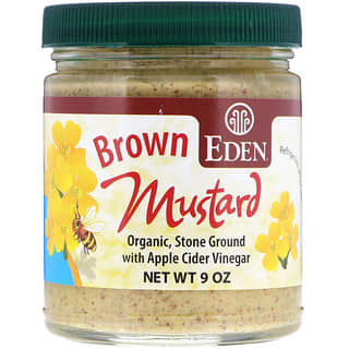 Eden Foods, 有機糙米芥末醬，9盎司（255克）