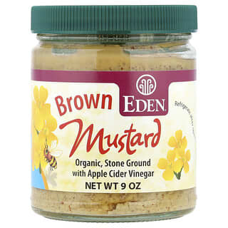 Eden Foods, 有机棕色芥末，9 盎司（255 克）
