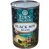 Organic, Black Soy Beans, 15 oz (425 g)