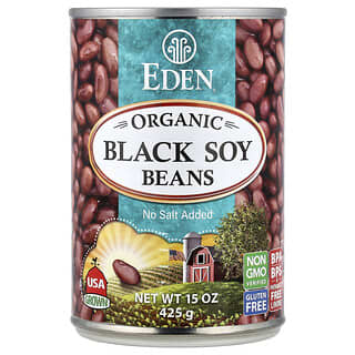 Eden Foods, Habas de soya negra orgánica, 425 g (15 oz)