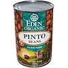 유기농, 핀토 빈 (Pinto Beans), 15 온스 (425 그램)