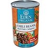 Organic, Chili Beans, Red Chili, Jalapeno, 15 oz (425 g)