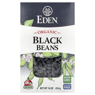 Eden Foods, Органическая черная фасоль, 16 унций (454 г)