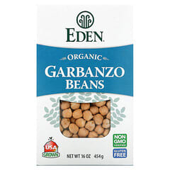 Eden Foods, Grão de bico orgânico, 16 oz (454 g)