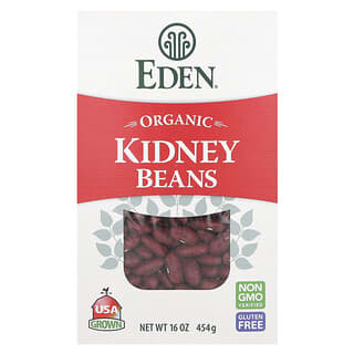 Eden Foods, Organic Kidney Beans, Bio-Kidneybohnen, 454 g (16 oz.)
