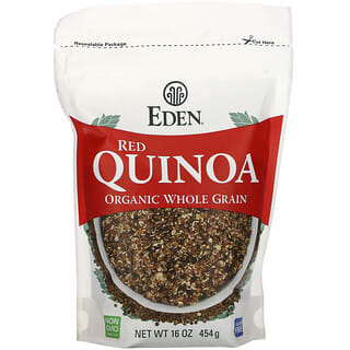 Eden Foods, Grãos Integrais Orgânicos, Quinoa Vermelha, 454 g (16 oz)