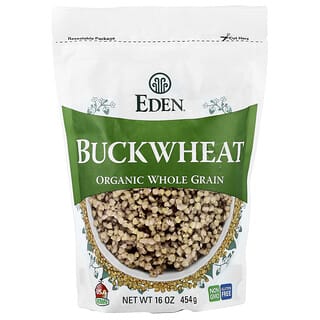Eden Foods, Cereali integrali biologici, grano saraceno, 454 g