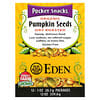 Pocket Snacks, Organic Pumpkin Seeds, Dry Roasted, 12 Packages, 1 oz (28.3 g) Each