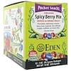 Organic, Pocket Snacks, Spicy Berry Mix, 12 Packages, 1 oz (28.3 g) Each