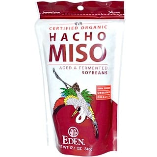 Eden Foods, Certified Organic Hacho Miso, 12.1 oz (345 g)