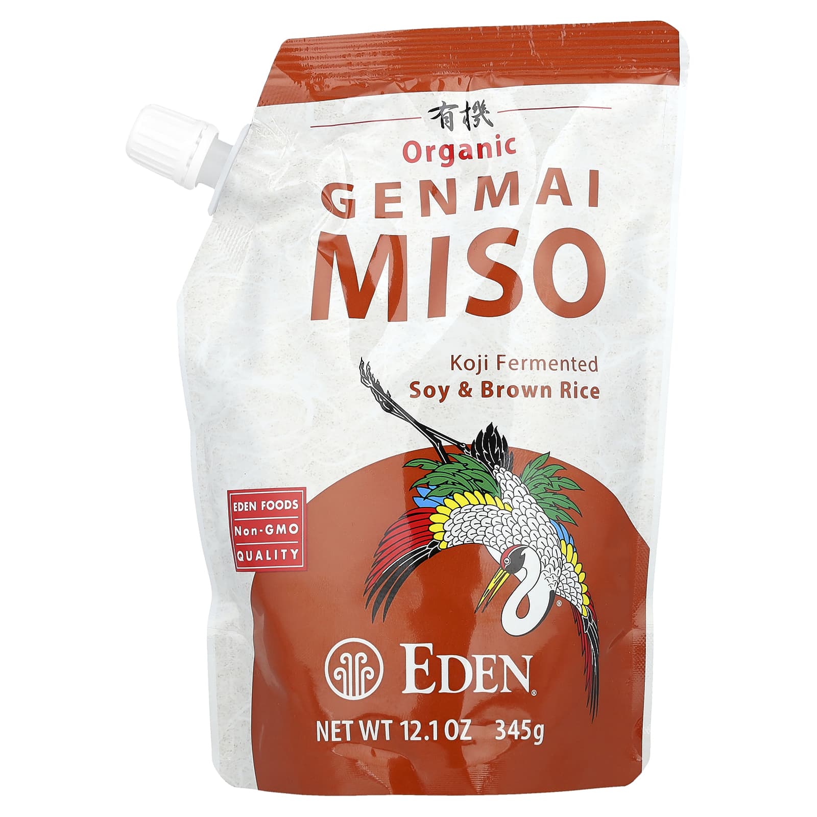 オーガニック、玄米味噌、12.1 oz (345 g) オーガニック、玄米味噌、12.1 oz (345 g)
