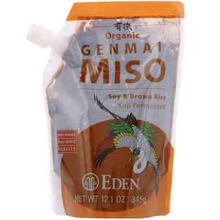 Eden Foods, Orgânico, Miso Genmai, 12,1 oz. (345 g)