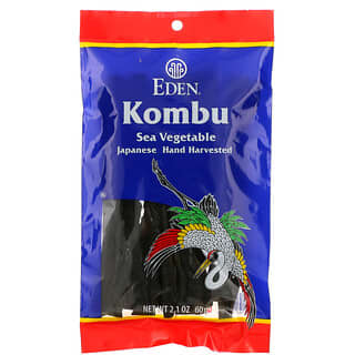 Eden Foods, Kombu, Sea Vegetable, 2.1 oz (60 g)