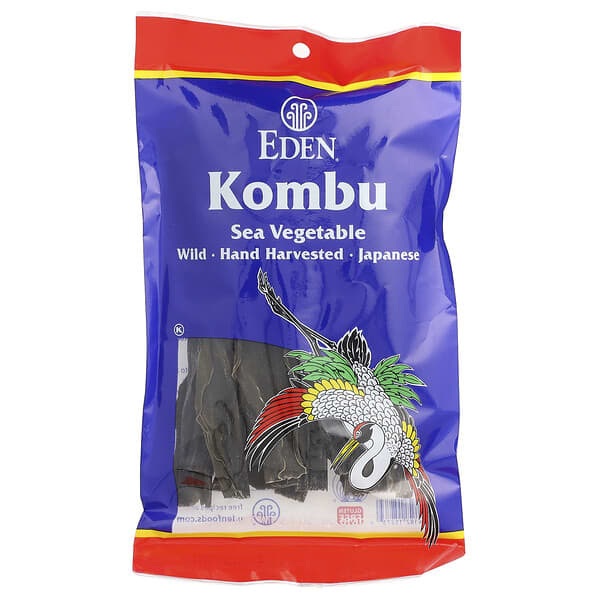 Eden Foods, Kombu, Sea Vegetable, 2.1 oz (60 g)