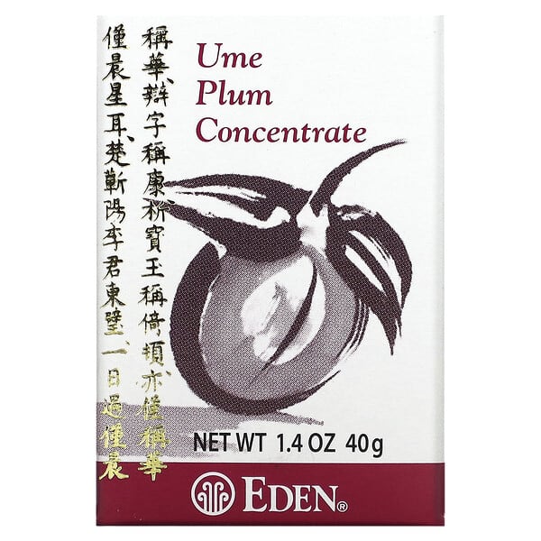 Eden Foods, 濃縮梅粉，1.4盎司（40克）