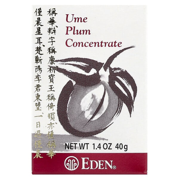 Eden Foods, 우메 플럼 농축, 1.4 온스 (40 g)