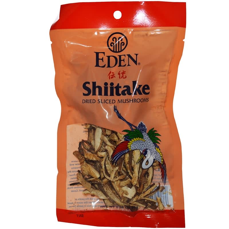 Shitake (cogumelo) Desidratado Fatiado